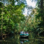 Cruising the canals of Tortuguero National Park