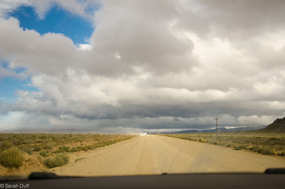 The dirt road to AfrikaBurn 2014