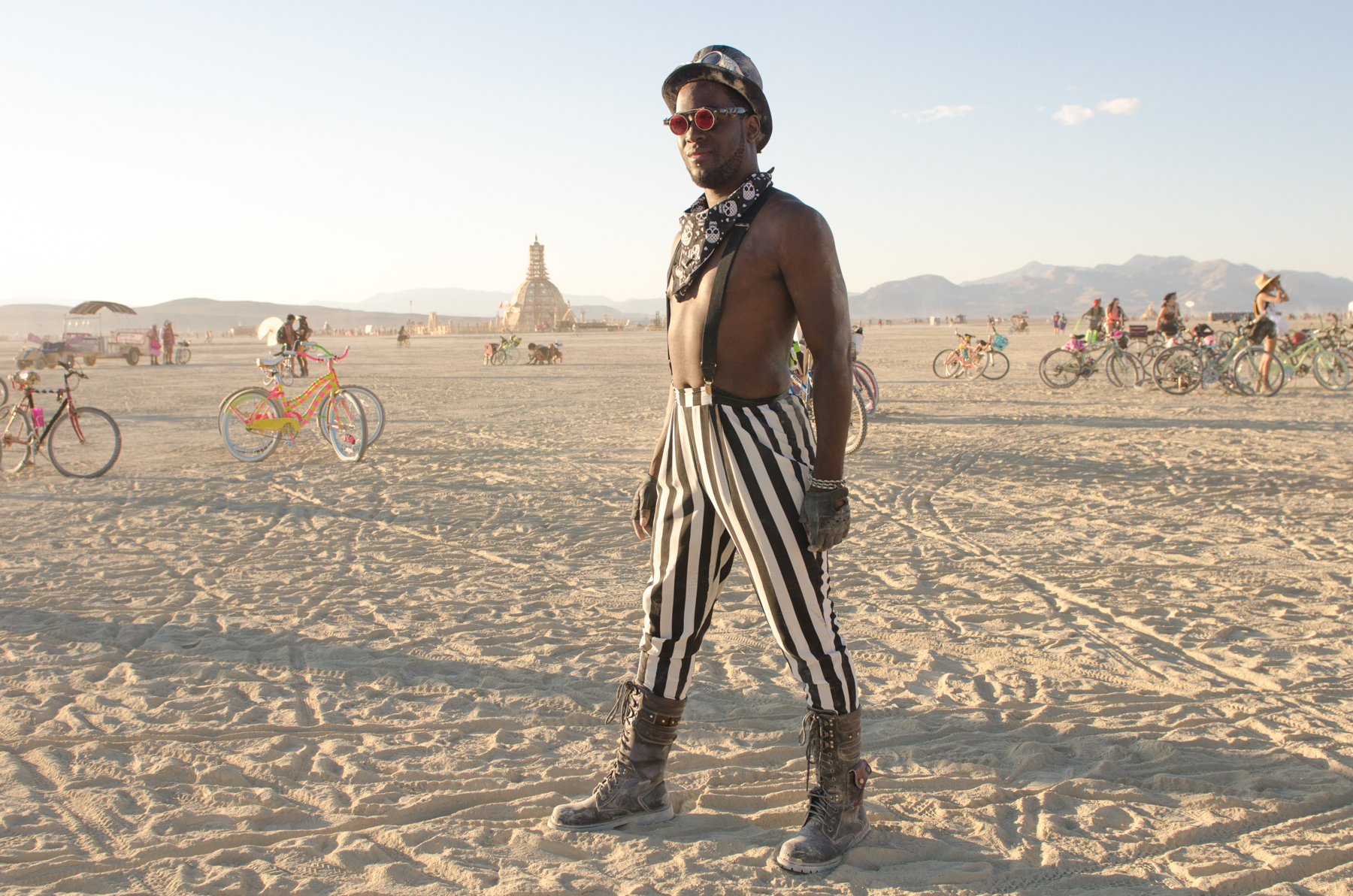 If I'd had more time I would have loved to do a "Humans of Burning Man" series and interviewed every interesting-looking person I came across (which was thousands of people).