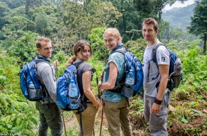 Mountain gorilla tracking in Bwindi Impenetrable Forest
