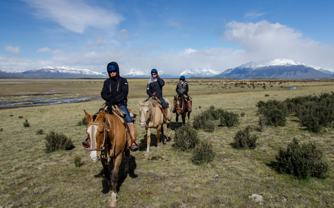 Horse riding in Patagonia